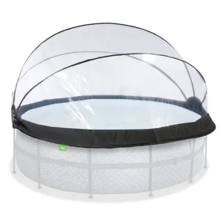 14-Foot Round Outdoor Pool Dome Enclosure – Multifunctional Weatherproof Cover for Above-Ground Pools