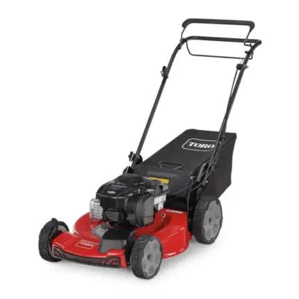 22-Inch Eco-Friendly High-Wheel Self-Propelled Lawn Mower with Enhanced Grass Collection System