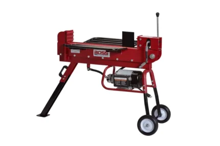 Boss Industrial ED10T20 10-Ton Dual-Wedge Electric Log Splitter – 2.5 HP Motor