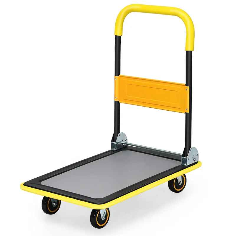 heavy-duty-folding-platform-dolly-330-lb-capacity-yellow-powder-coated-flatbed-cart-1-2.webp